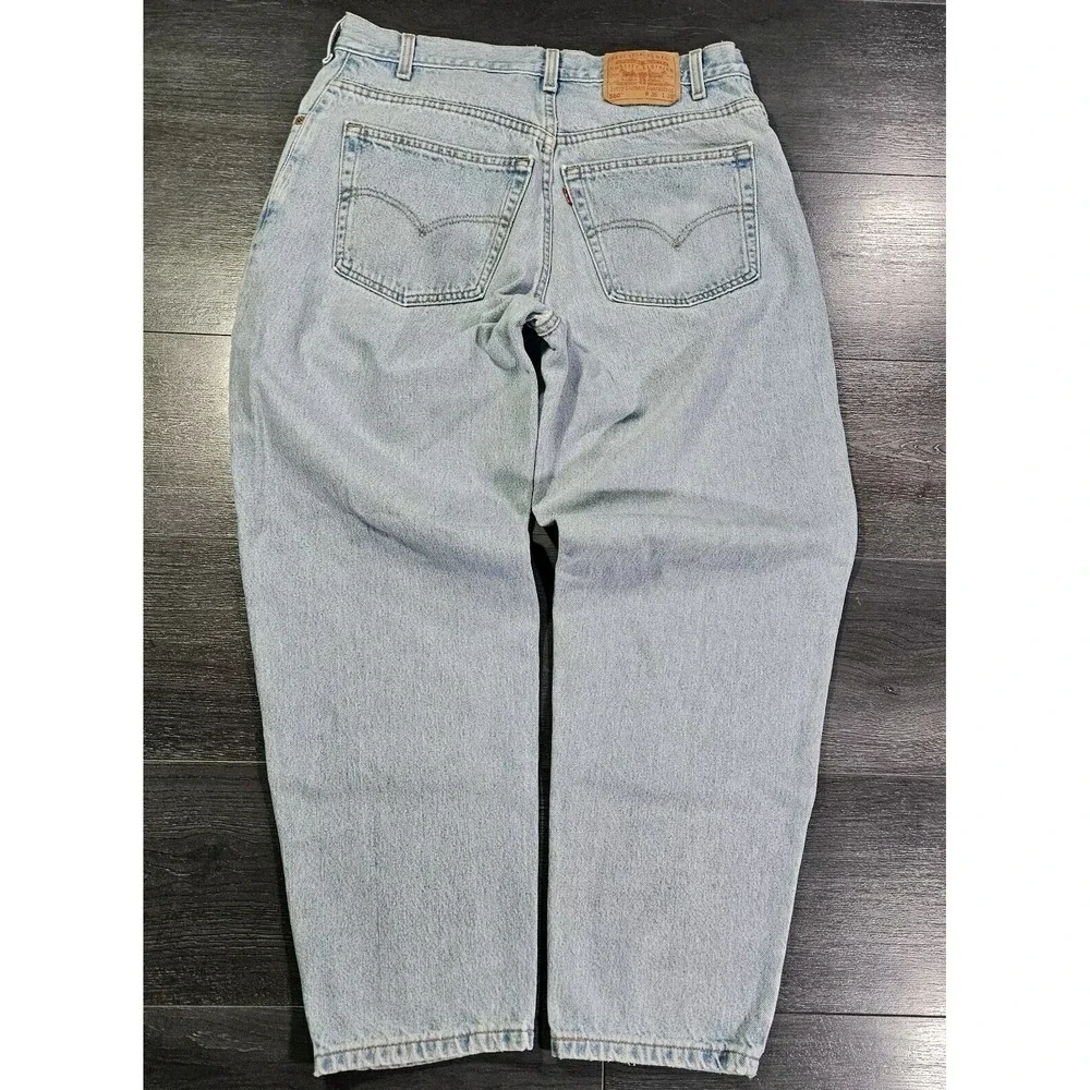VTG Levis 560 Jeans Men 36x30 Faded Loose Fit Tapered Leg Y2K Grunge Made In USA